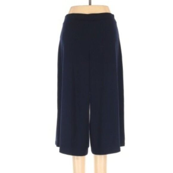 Michael Kors navy cropped palazzo size small - Picture 6 of 10